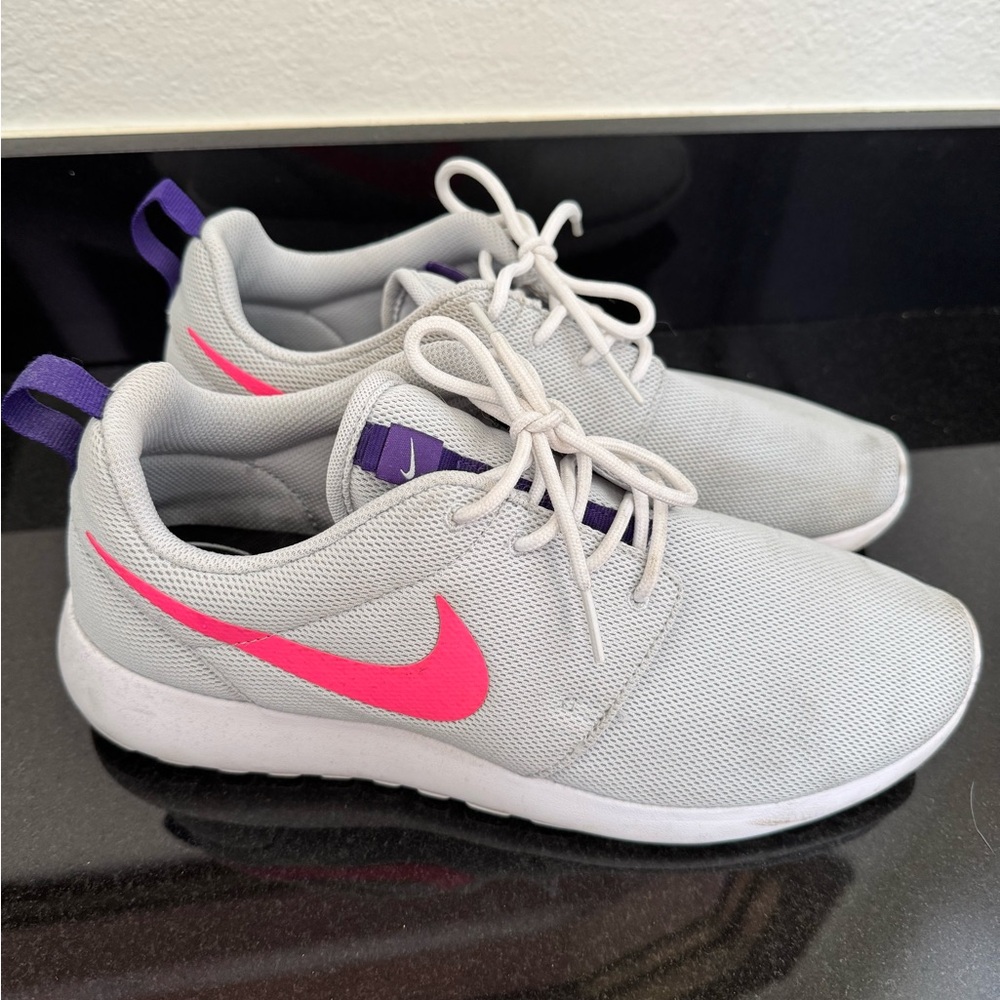Nike Gray and Pink Sneakers